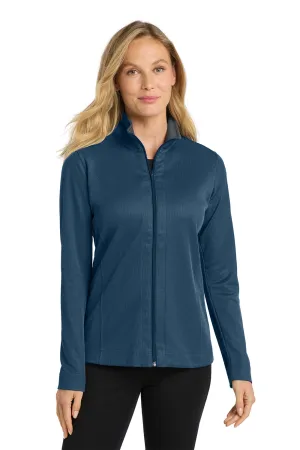 Port Authority Damen Reißverschluss-Jacke - Regatta Blau