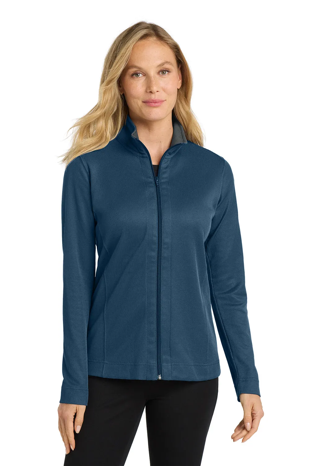 Port Authority Damen Reißverschluss-Jacke - Regatta Blau