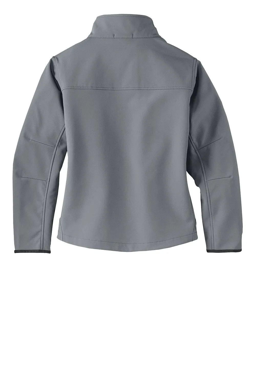 Port Authority Damen Glacier Wind & Water Resistant Reißverschluss-Jacke - Rauchgrau/Chromgrau