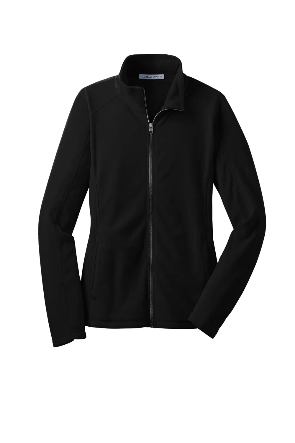 Port Authority Damen Pill Resistant Microfleece Full-Zip Jacke - Schwarz
