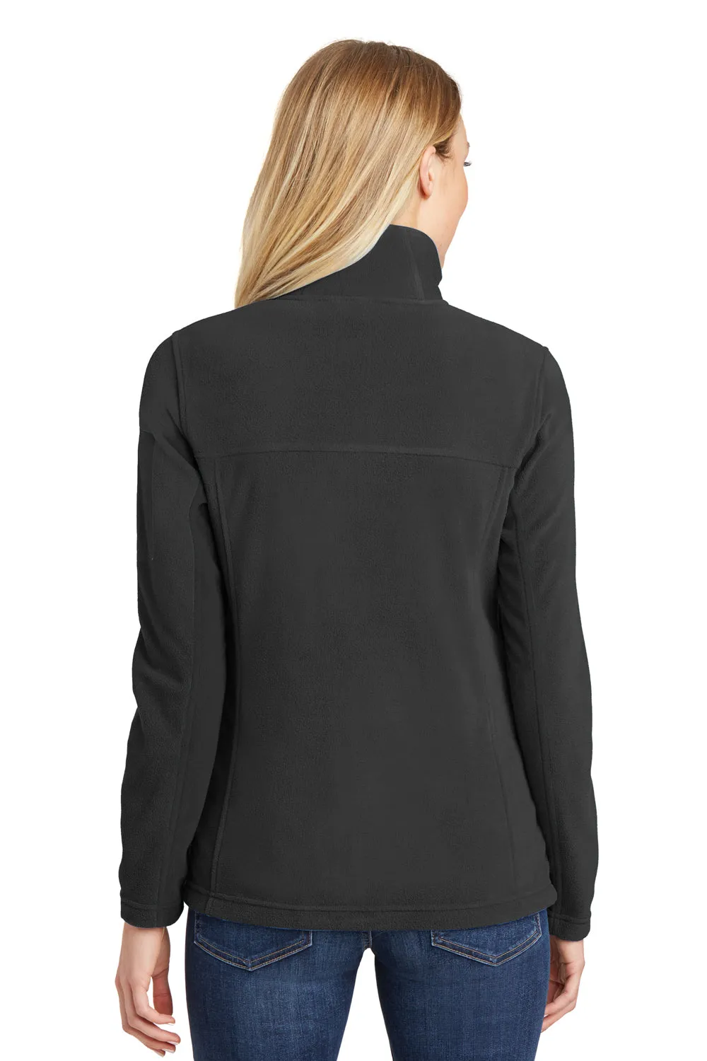 Port Authority Damen Summit Fleecejacke mit durchgehendem Reißverschluss - Schwarz