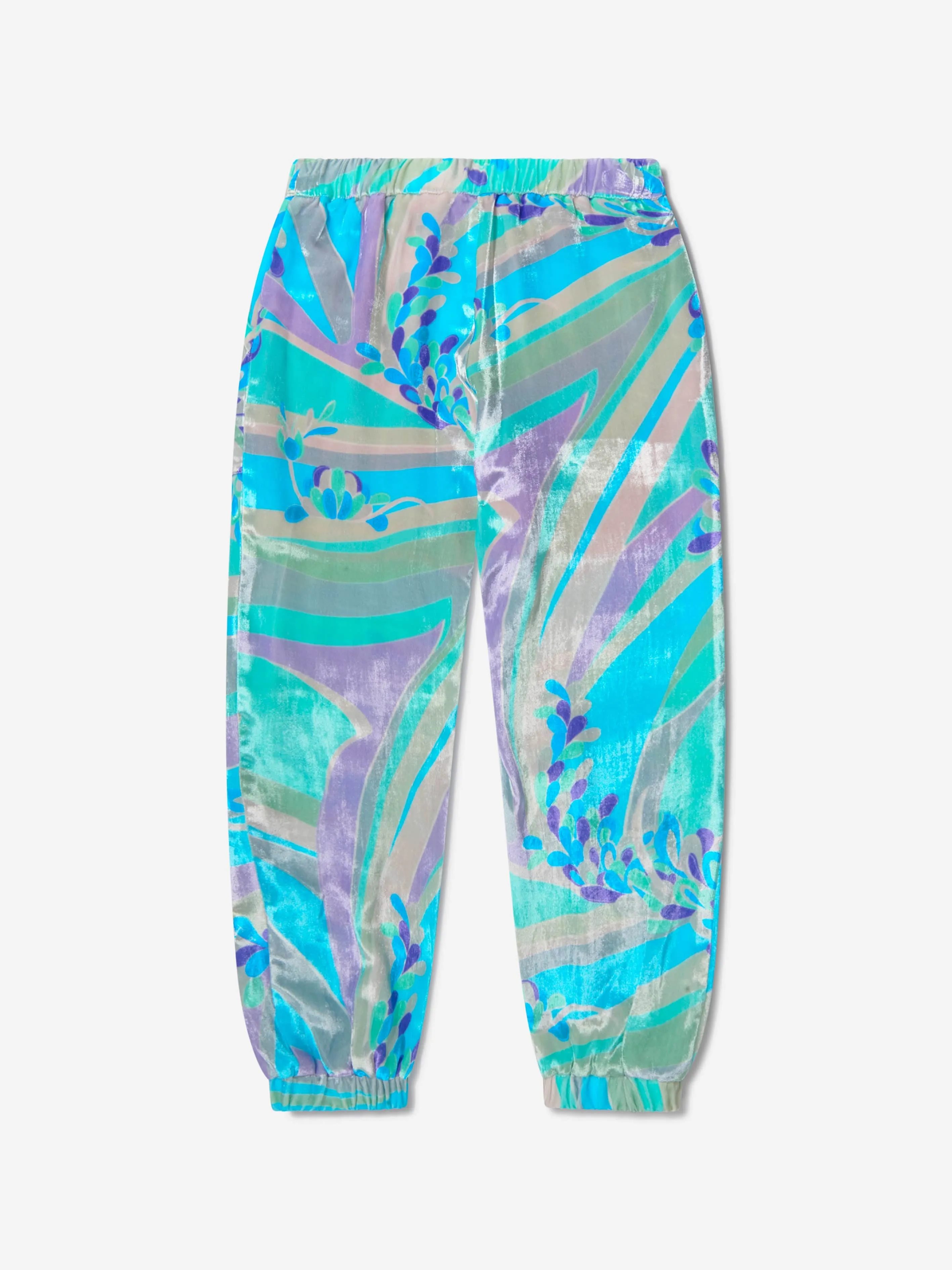 Pucci Girls Samt Hose mit Muster