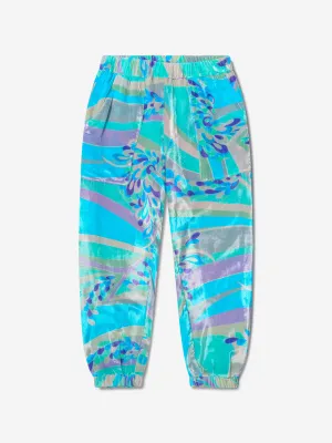 Pucci Girls Samt Hose mit Muster
