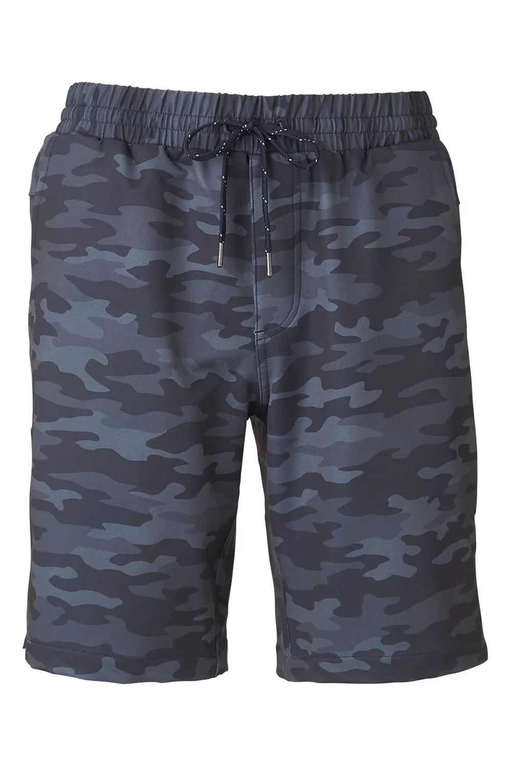 Puma Herren EGW Walker Feuchtigkeitsableitende Shorts mit Taschen - Marineblau Camo