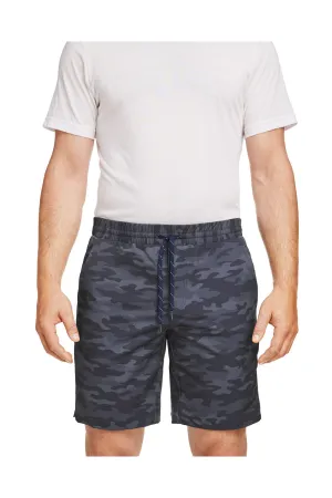 Puma Herren EGW Walker Feuchtigkeitsableitende Shorts mit Taschen - Marineblau Camo