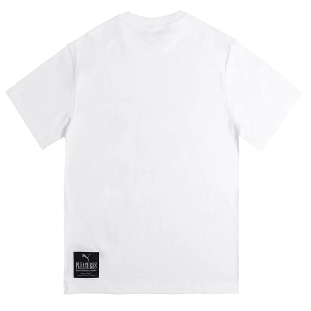 Puma Puma X Pleasures Damen Grafik-T-Shirt Puma Weiß / Weiß
