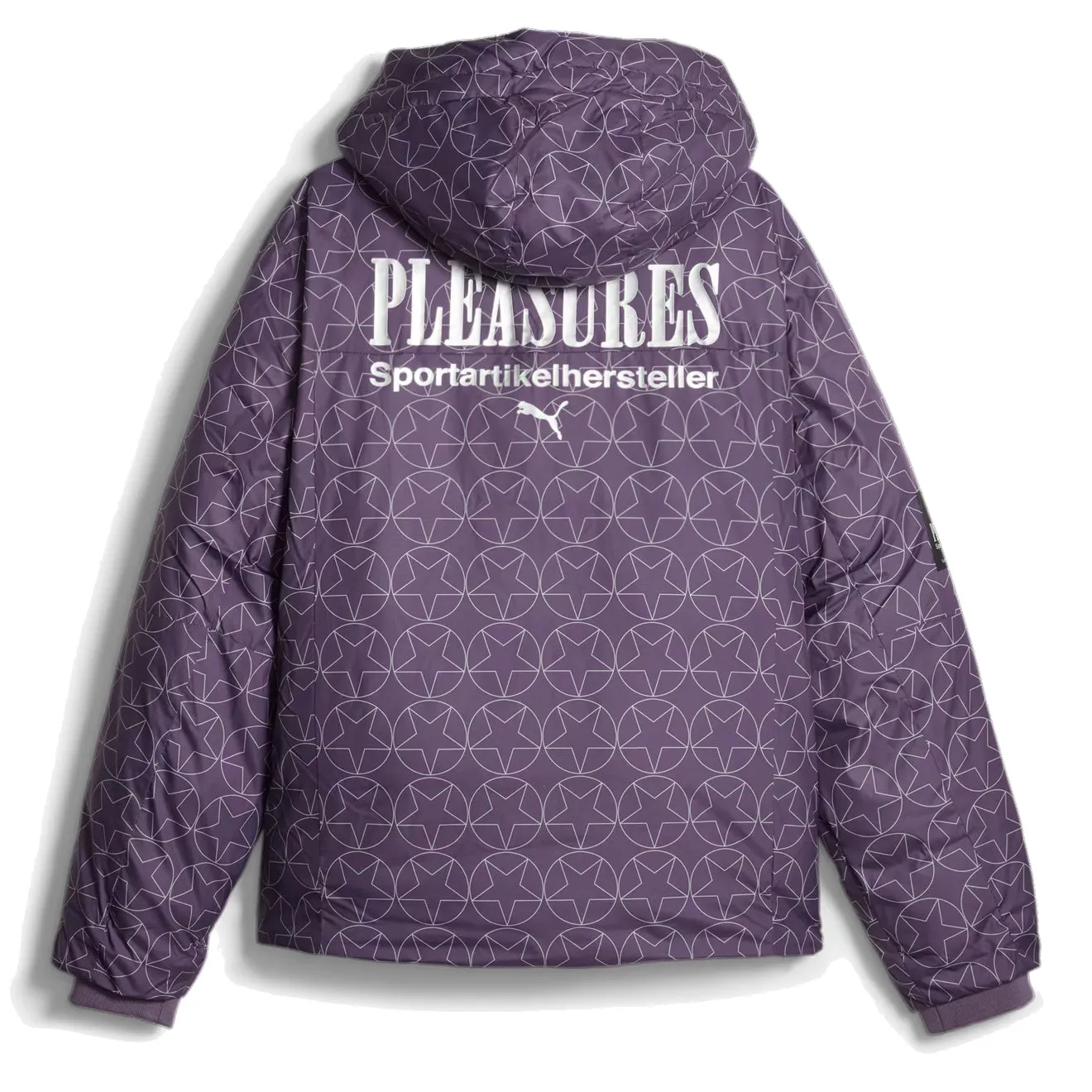Puma Puma X Pleasures Damen Daunenjacke Lila Anthrazit