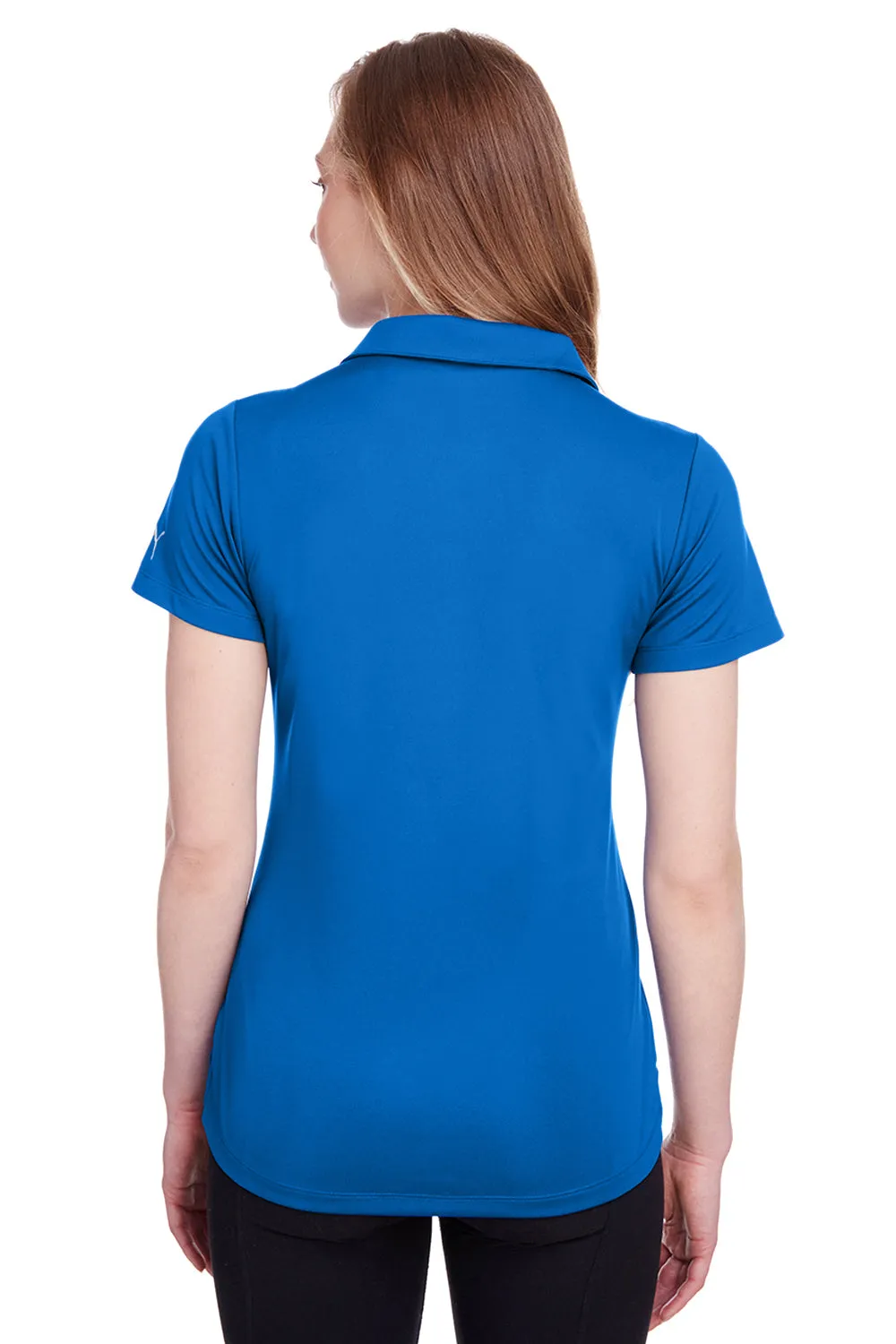 Puma Damen Icon Performance Feuchtigkeitstransportierendes Kurzarm-Polohemd - Lapisblau