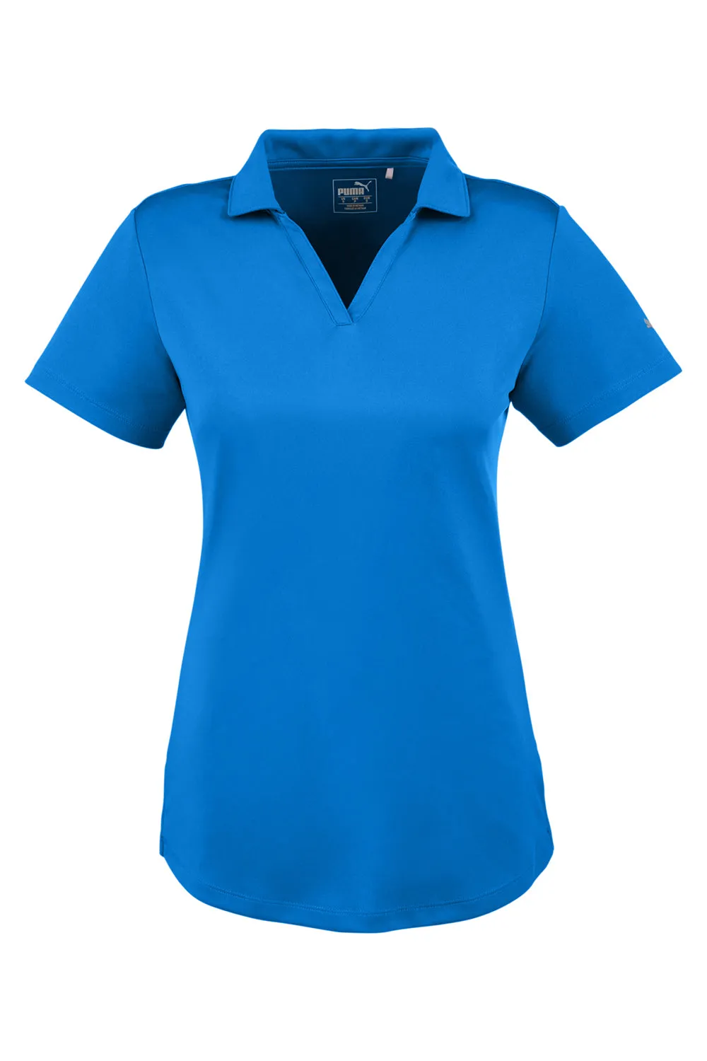 Puma Damen Icon Performance Feuchtigkeitstransportierendes Kurzarm-Polohemd - Lapisblau