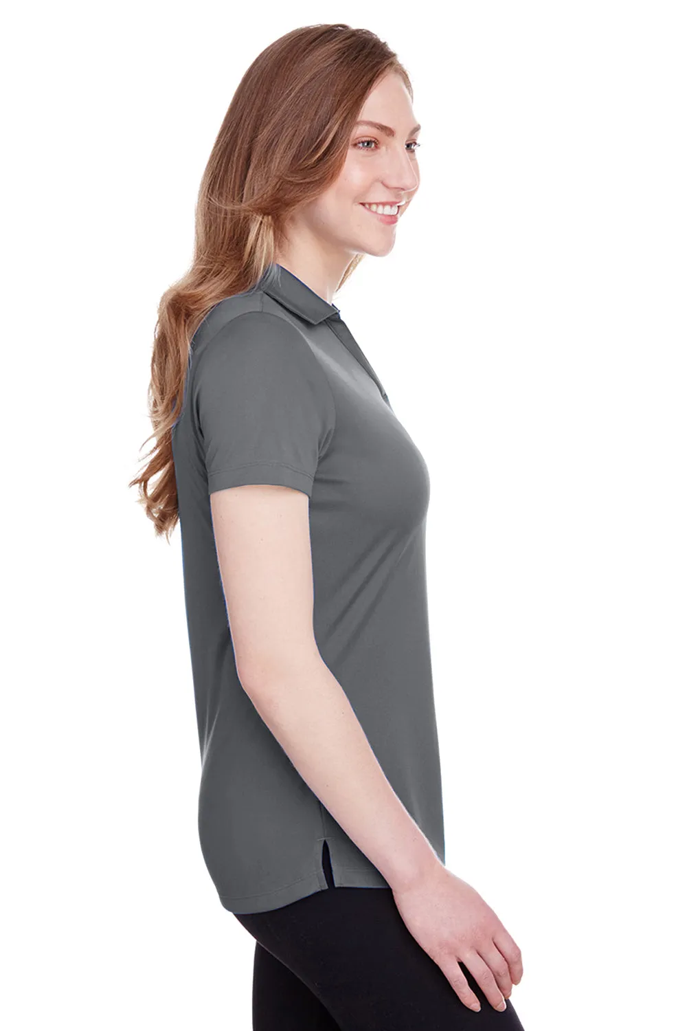 Puma Damen Icon Performance Feuchtigkeitstransportierendes Kurzarm-Polohemd - Ruhiger Schattengrau
