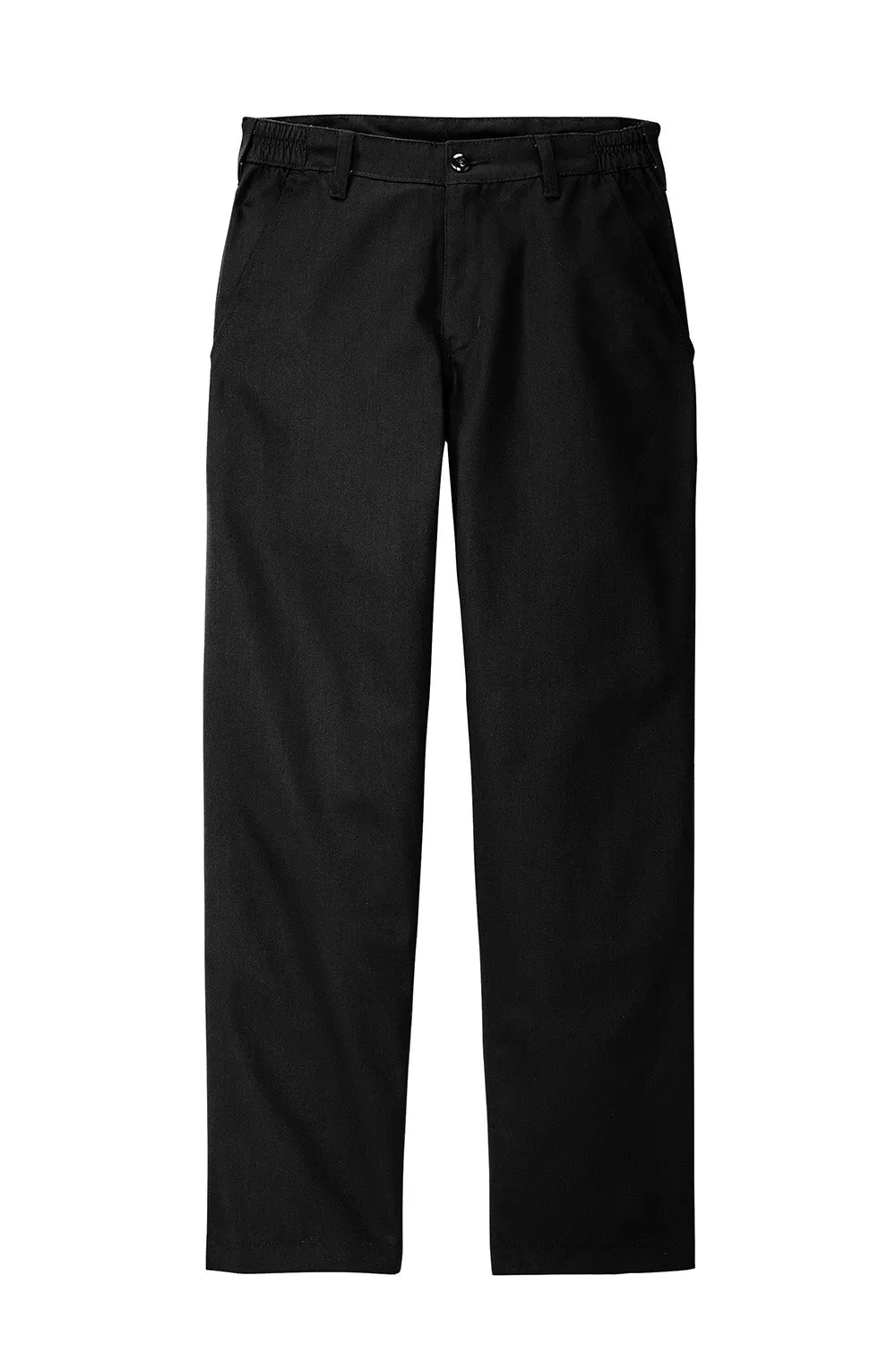 Red Kap Herrenhose mit elastischem Einsatz, knitterfrei, mit Tasche - Schwarz