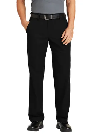 Red Kap Herrenhose mit elastischem Einsatz, knitterfrei, mit Tasche - Schwarz