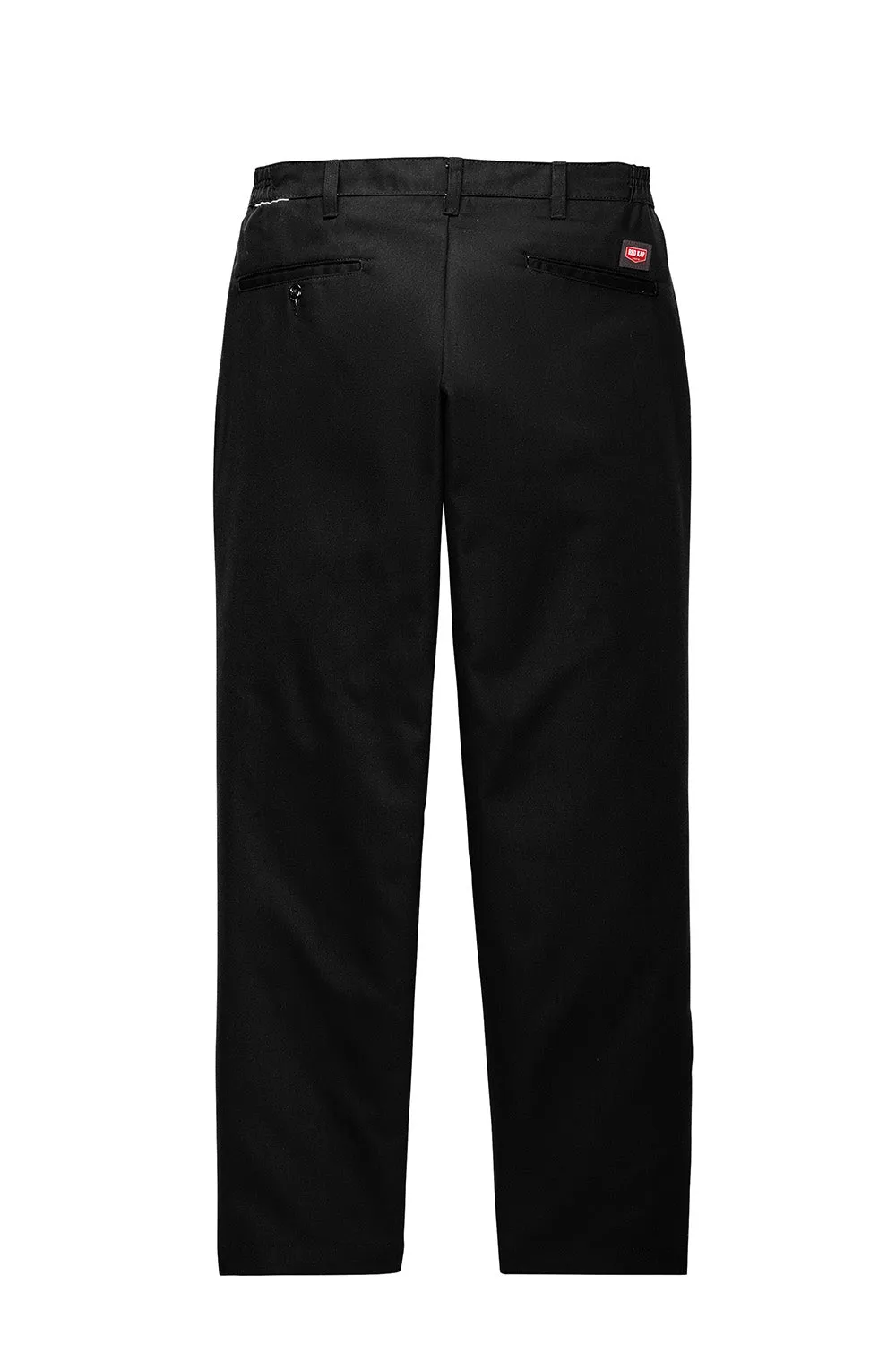 Red Kap Herrenhose mit elastischem Einsatz, knitterfrei, mit Tasche - Schwarz
