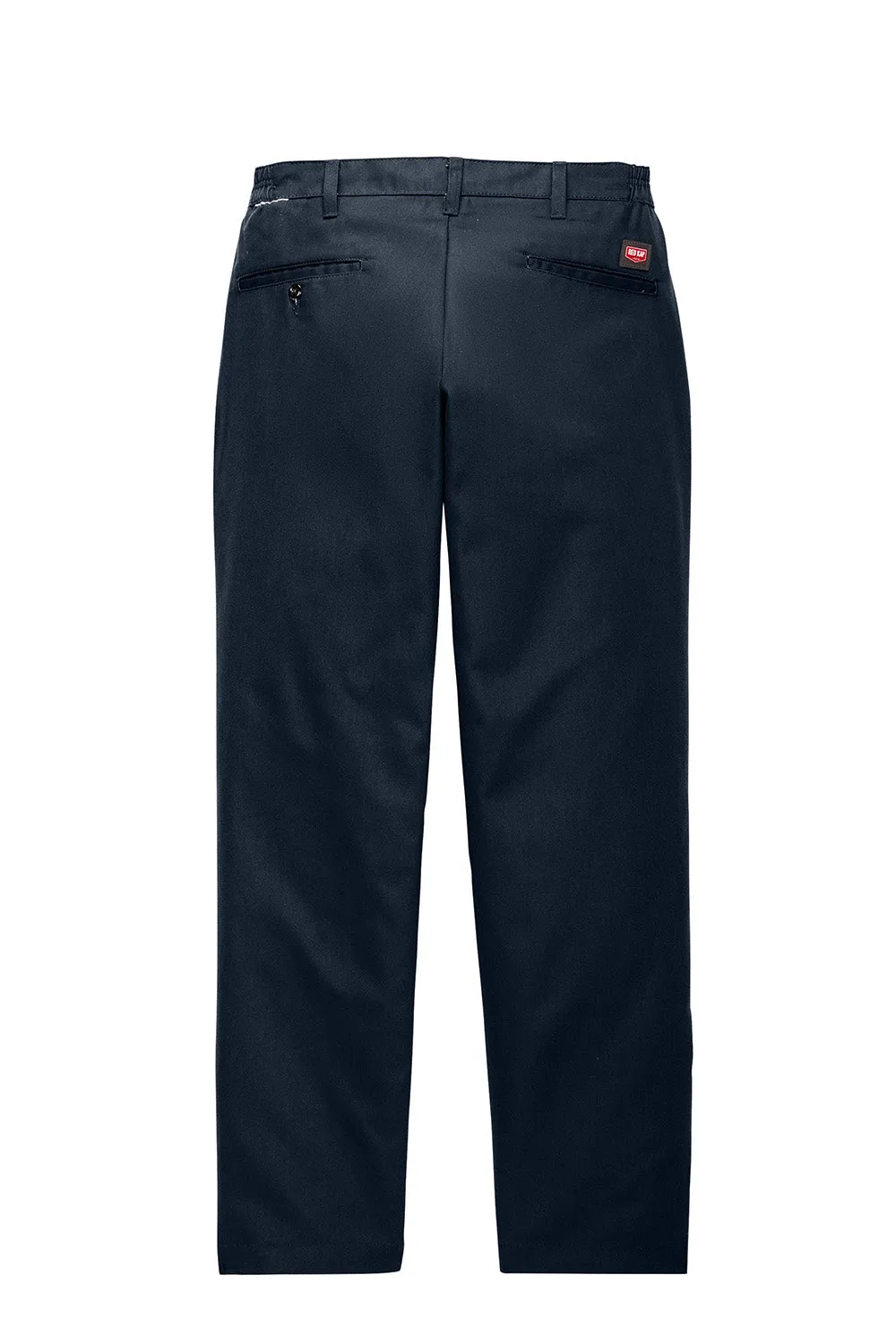 Red Kap Herren Hose mit elastischem Einsatz, knitterfrei und mit Tasche - Marineblau