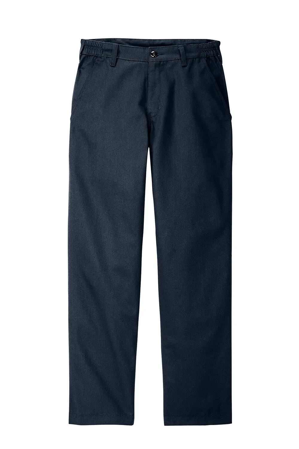 Red Kap Herren Hose mit elastischem Einsatz, knitterfrei und mit Tasche - Marineblau