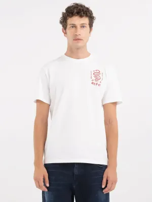 Replay M6836 T-Shirt mit Rückendruck