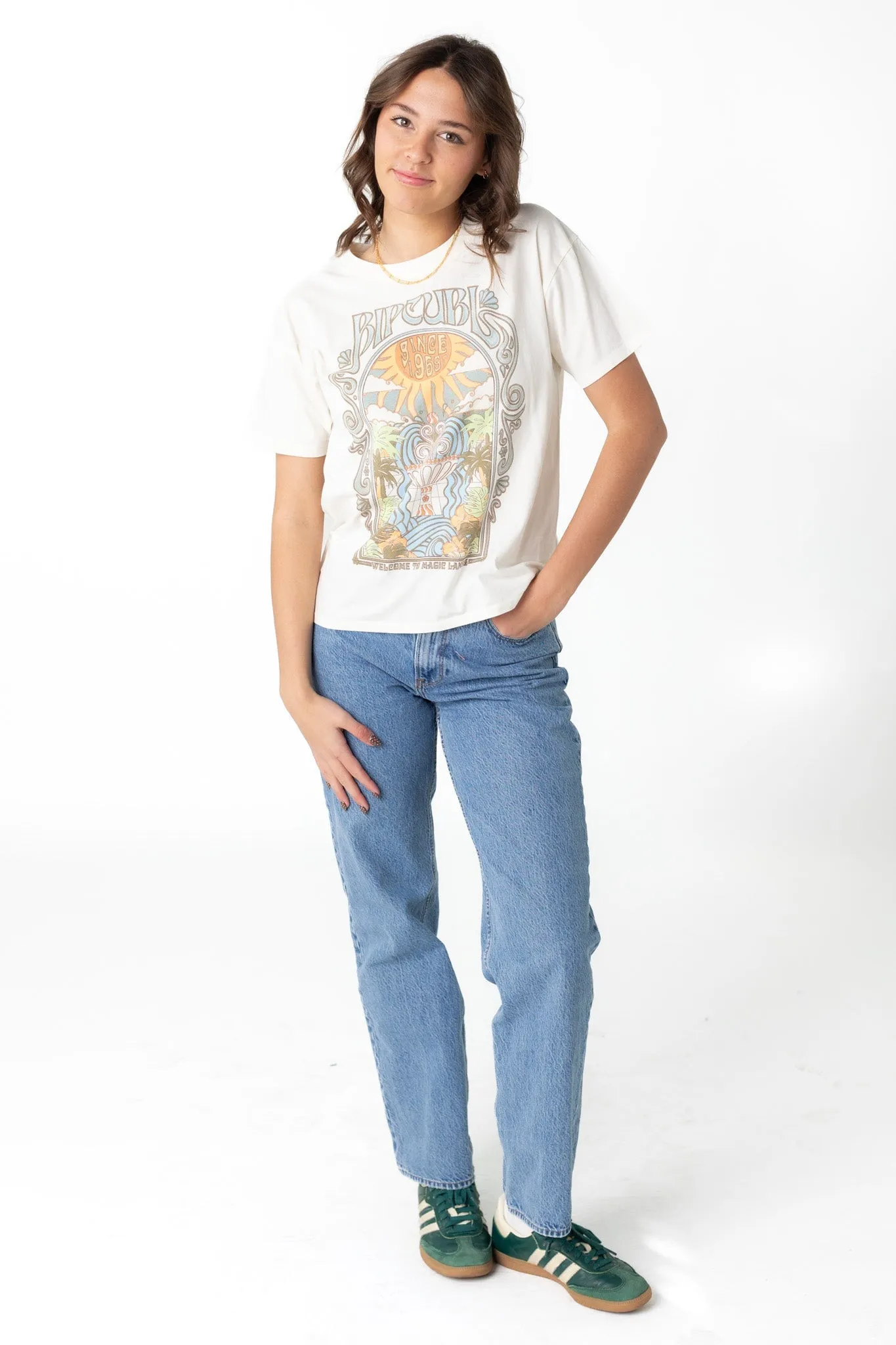 Rip Curl Alchemy Entspanntes T-Shirt