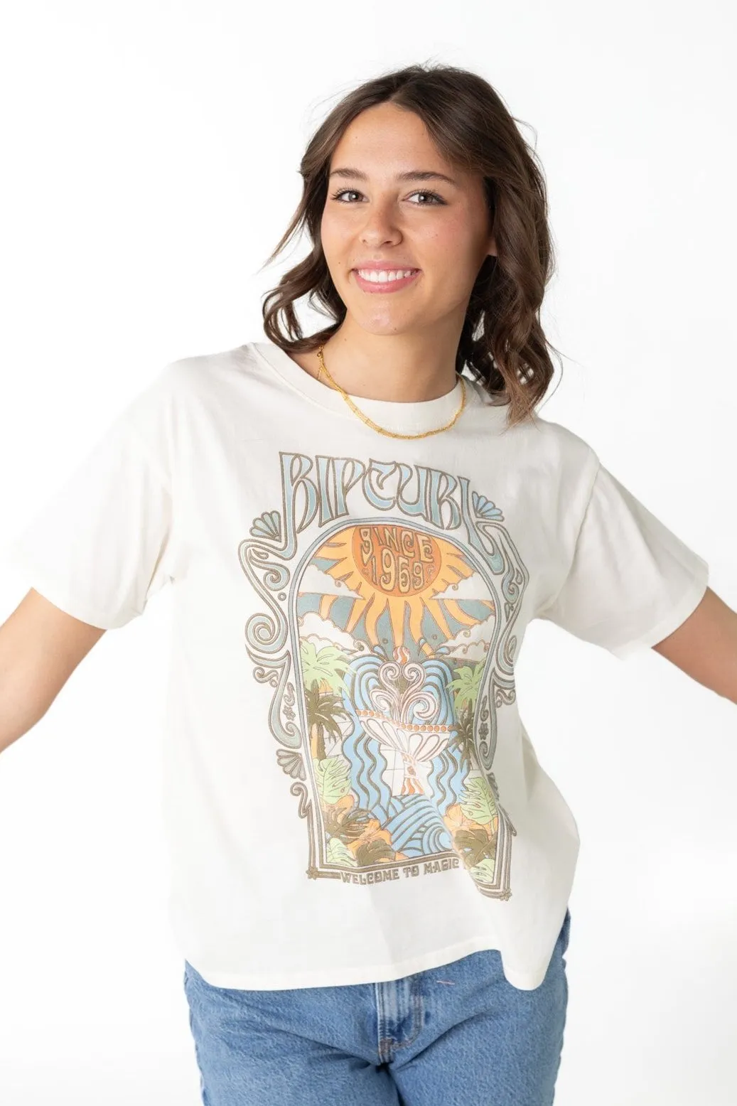 Rip Curl Alchemy Entspanntes T-Shirt