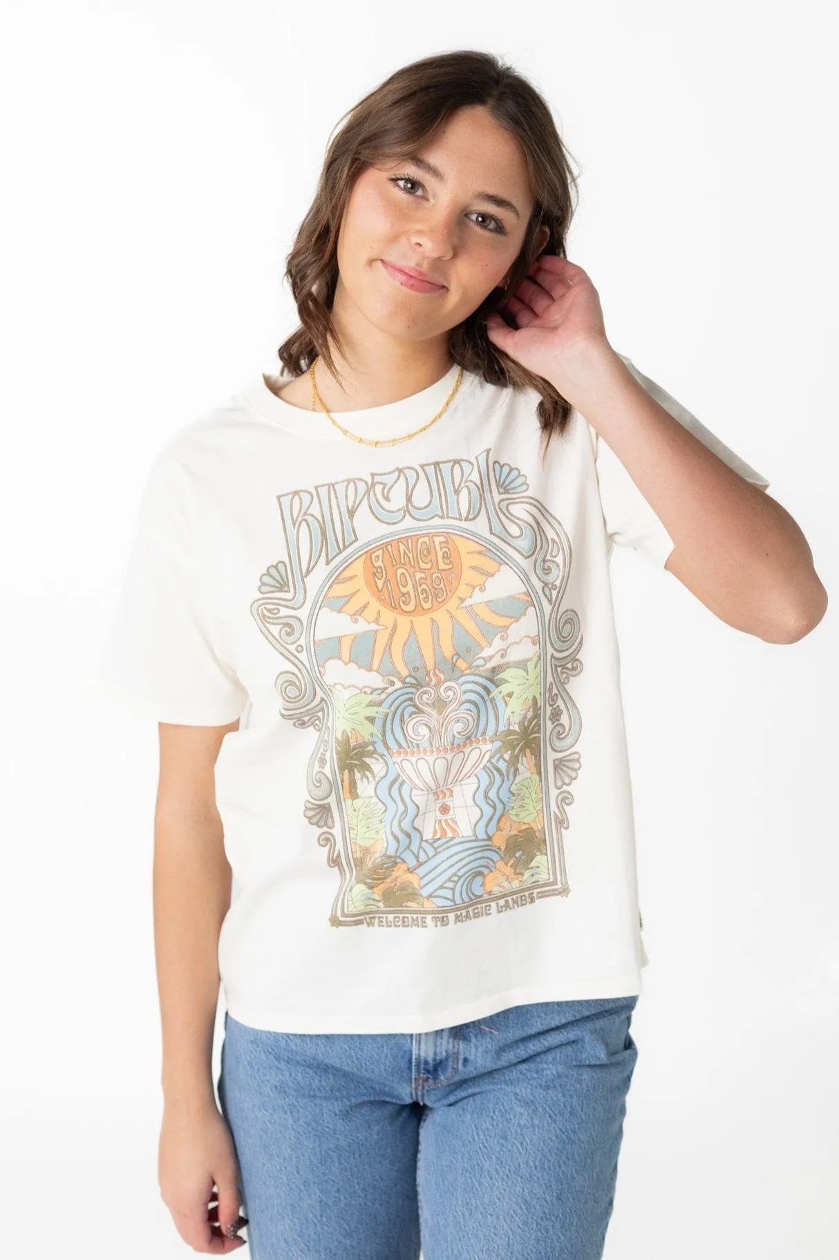 Rip Curl Alchemy Entspanntes T-Shirt