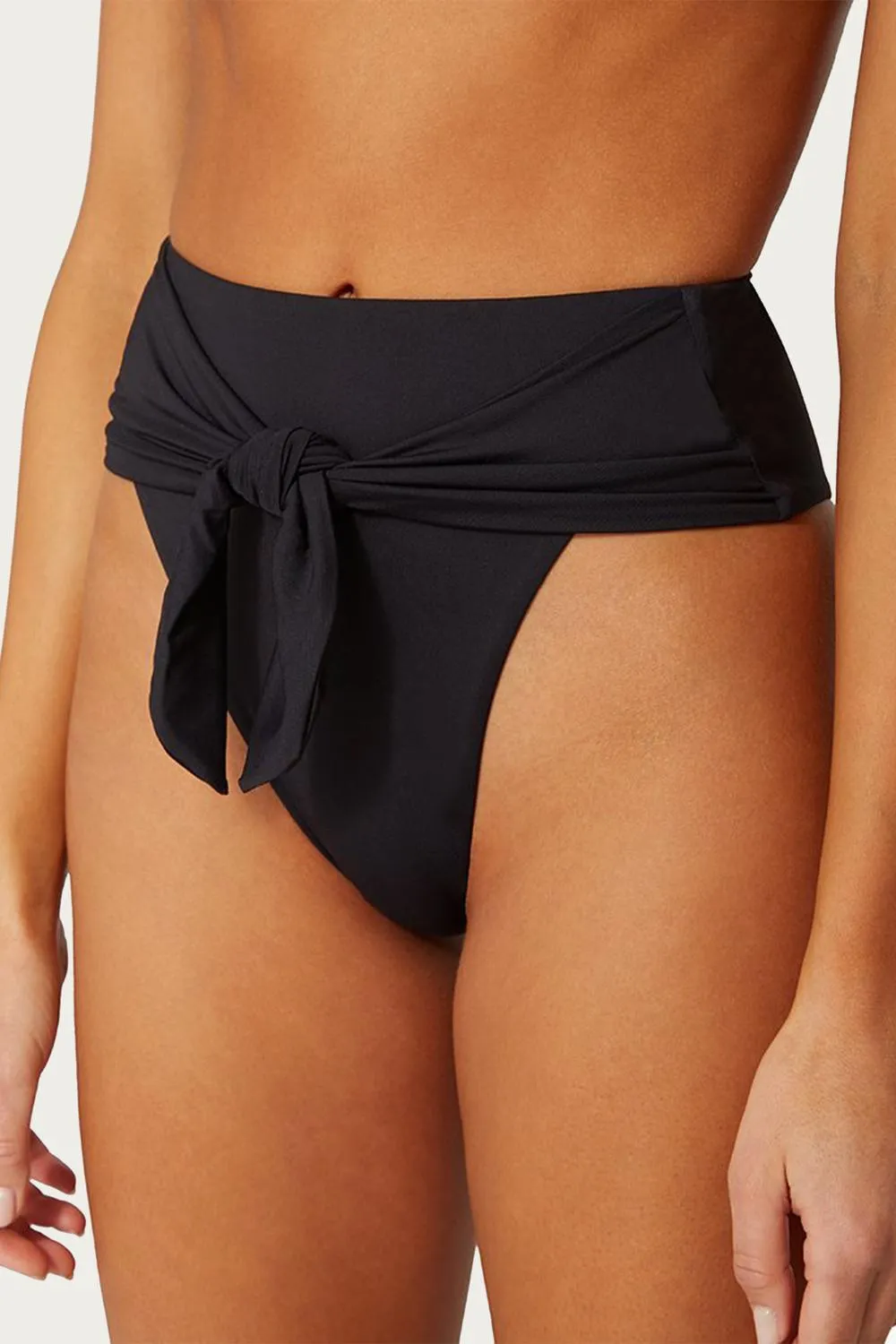 Riviera Bikini-Unterteil in Schwarz