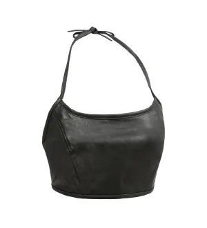 Roxy Fashion Leder-Haltertop von Whet Blu