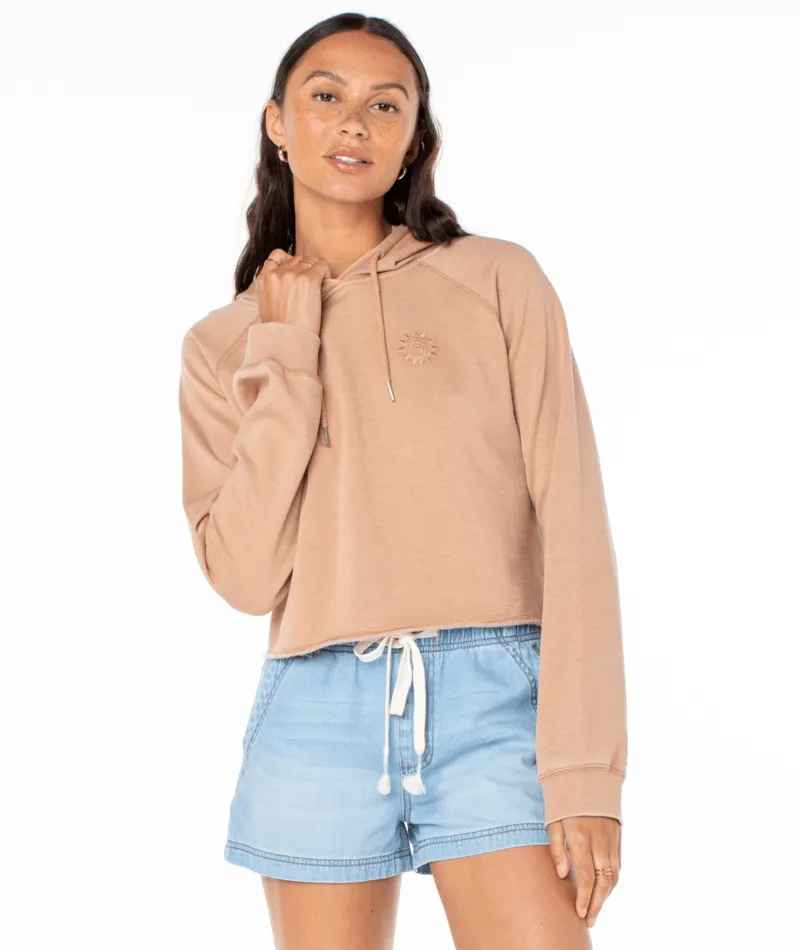 Roxy Wir Sind Angekommen Sweatshirt-Praline Sol Stamp Emby