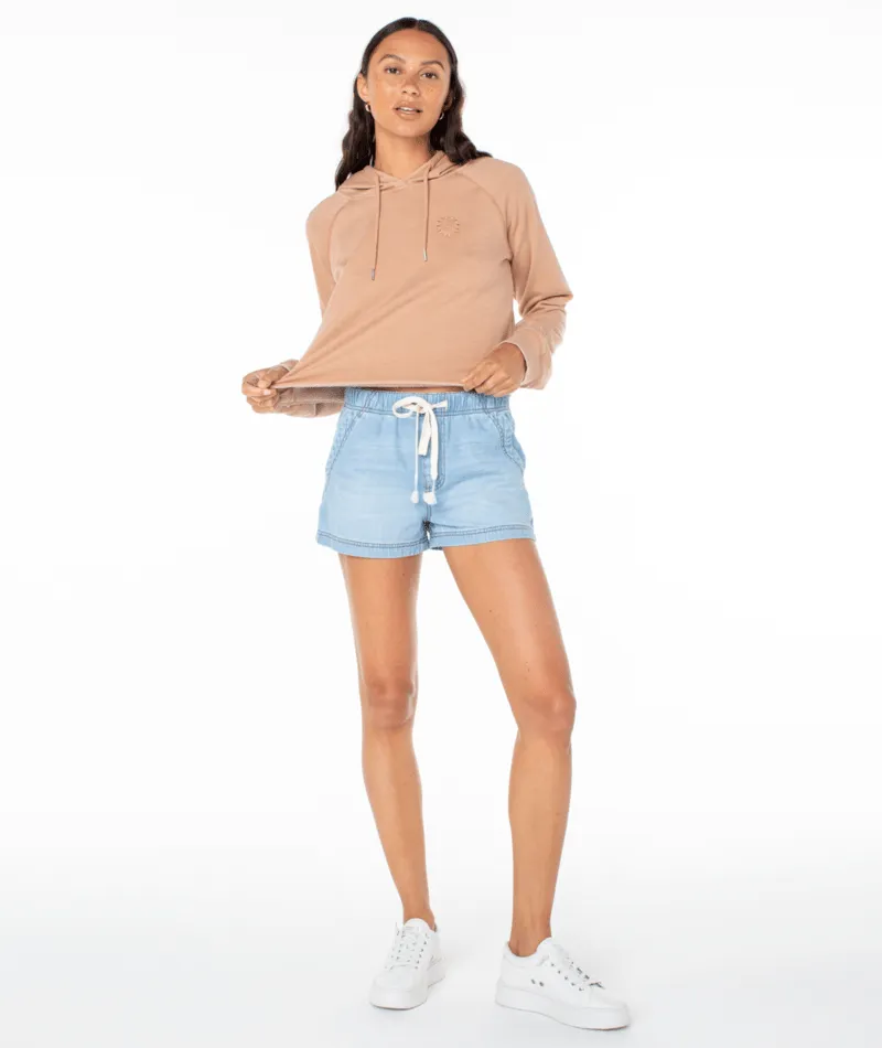Roxy Wir Sind Angekommen Sweatshirt-Praline Sol Stamp Emby
