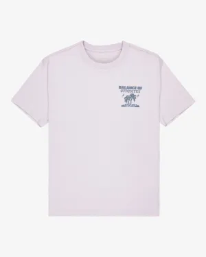 RVCA Herren After Hours T-Shirt - Pastell Lila