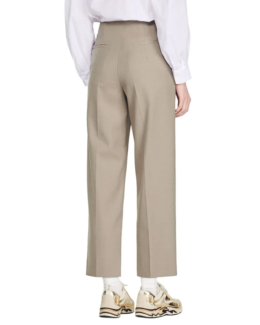 Sandro Wollmisch-Hose