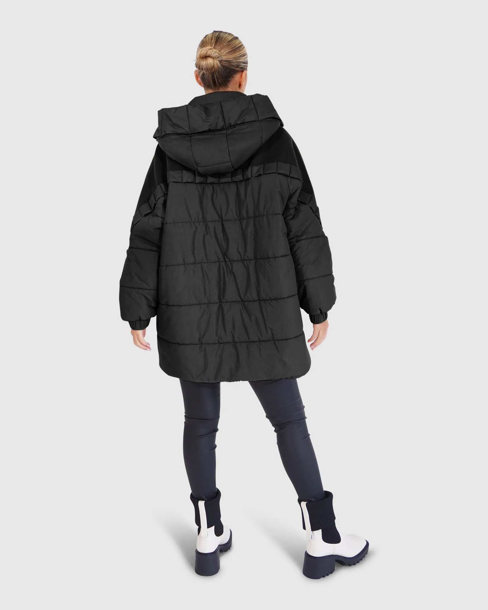 Say It Again Steppjacke - Schwarz