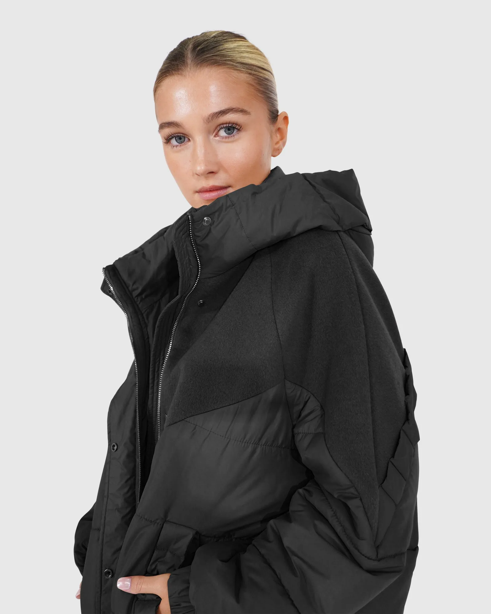 Say It Again Steppjacke - Schwarz