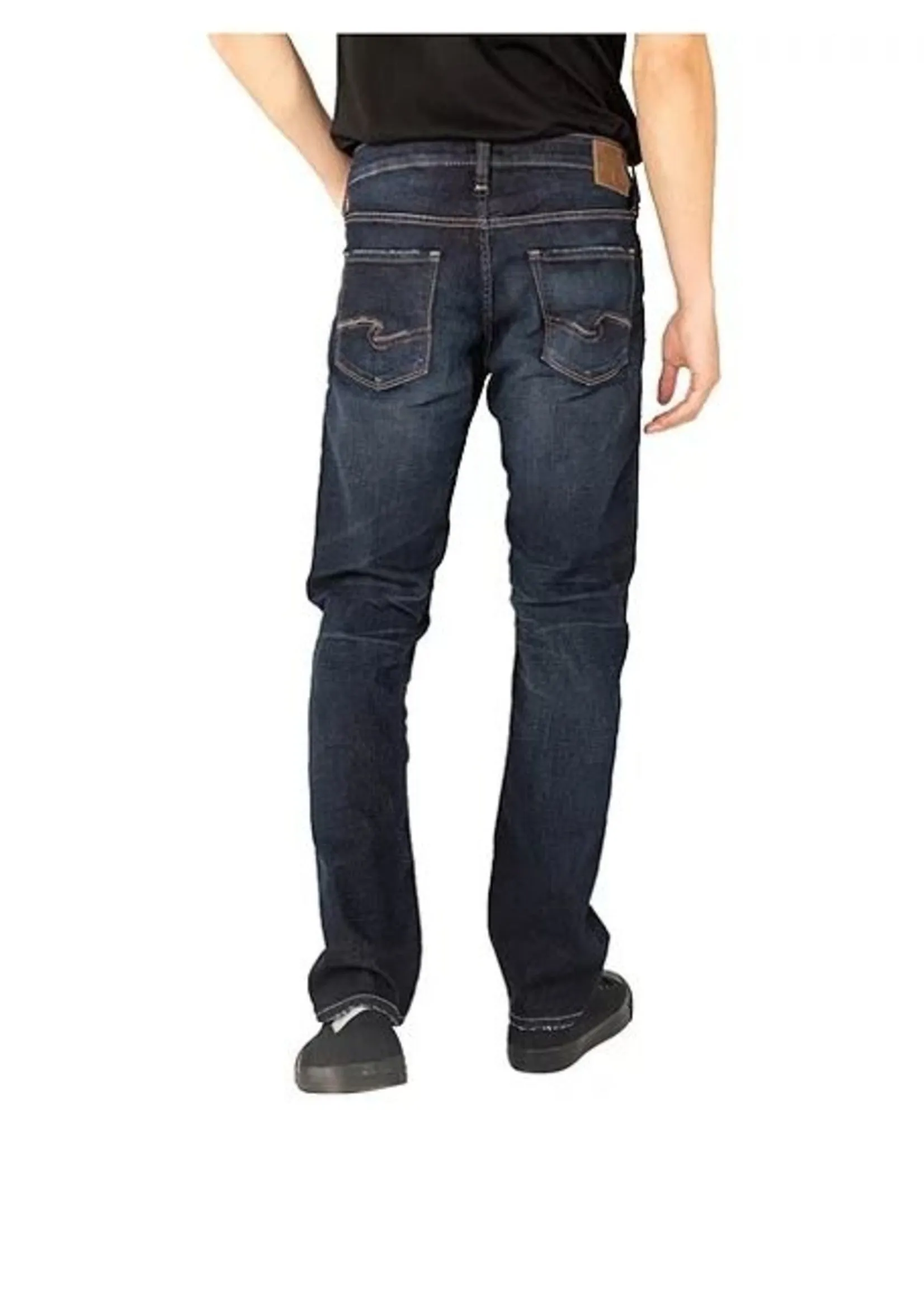 Silver Allan Classic Fit Gerade Bein