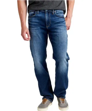Silver Eddie Athletic Fit Verjüngtes Bein