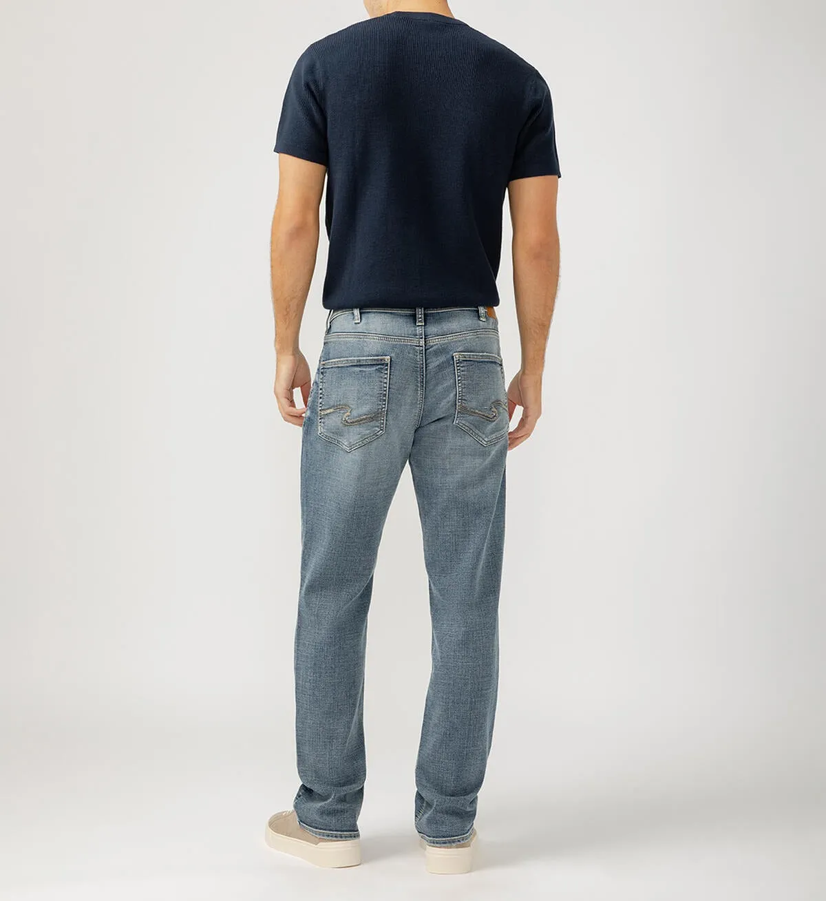 Silver Grayson Classic Fit Gerade Bein