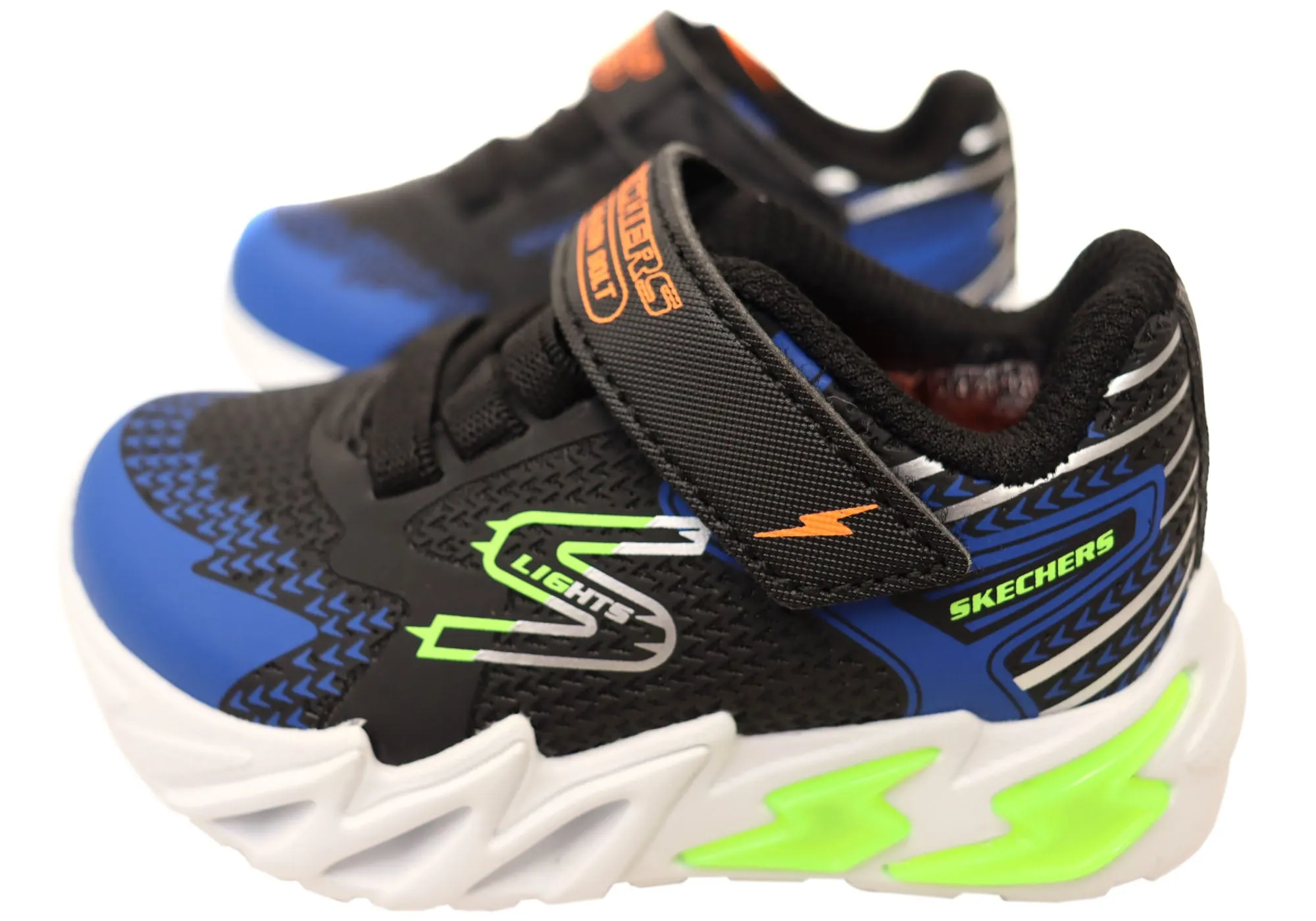 Skechers Kinder Babys Jungen S Lights Flex Glow Bolt Schuhe Skechers Schuhe
