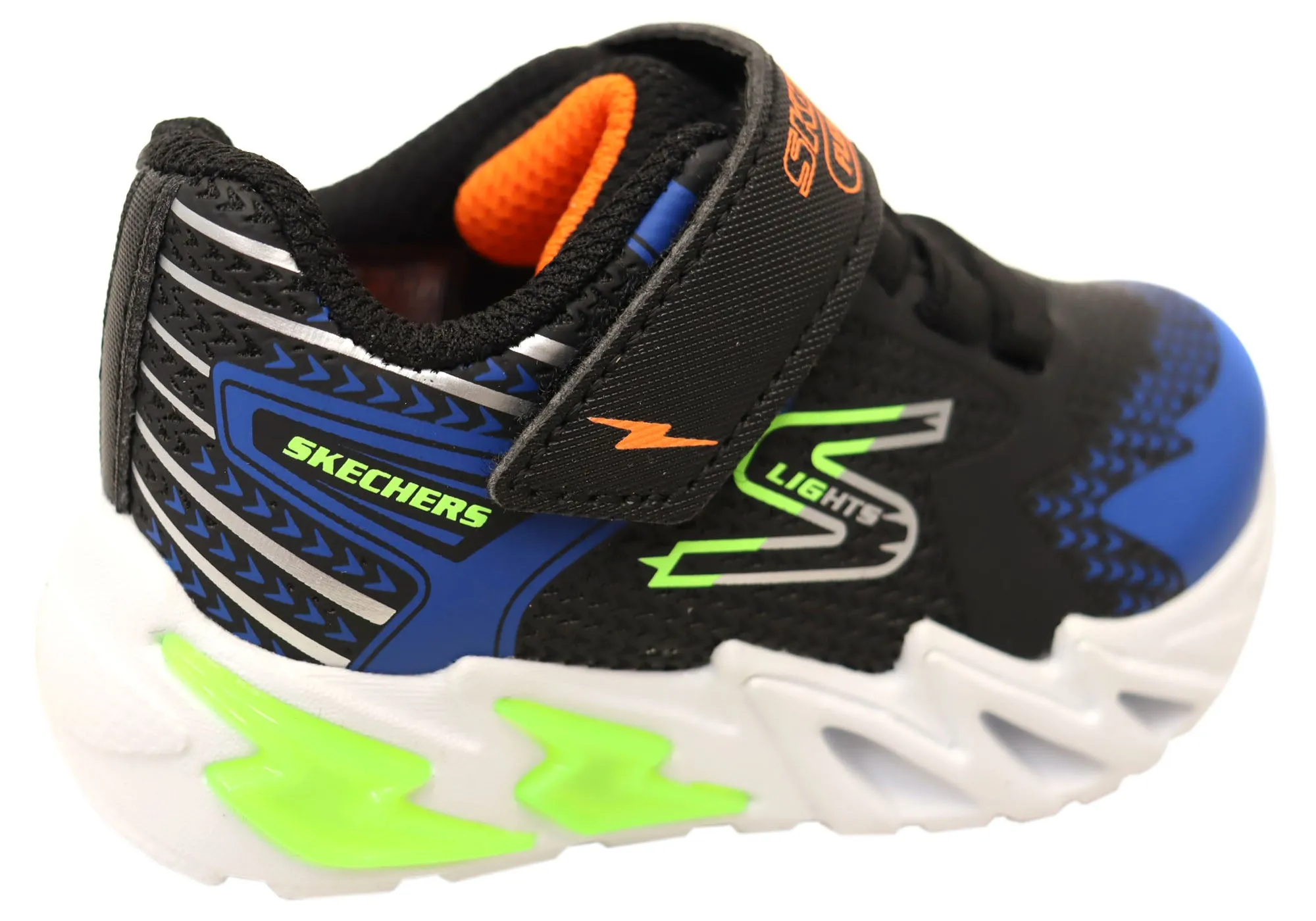Skechers Kinder Babys Jungen S Lights Flex Glow Bolt Schuhe Skechers Schuhe