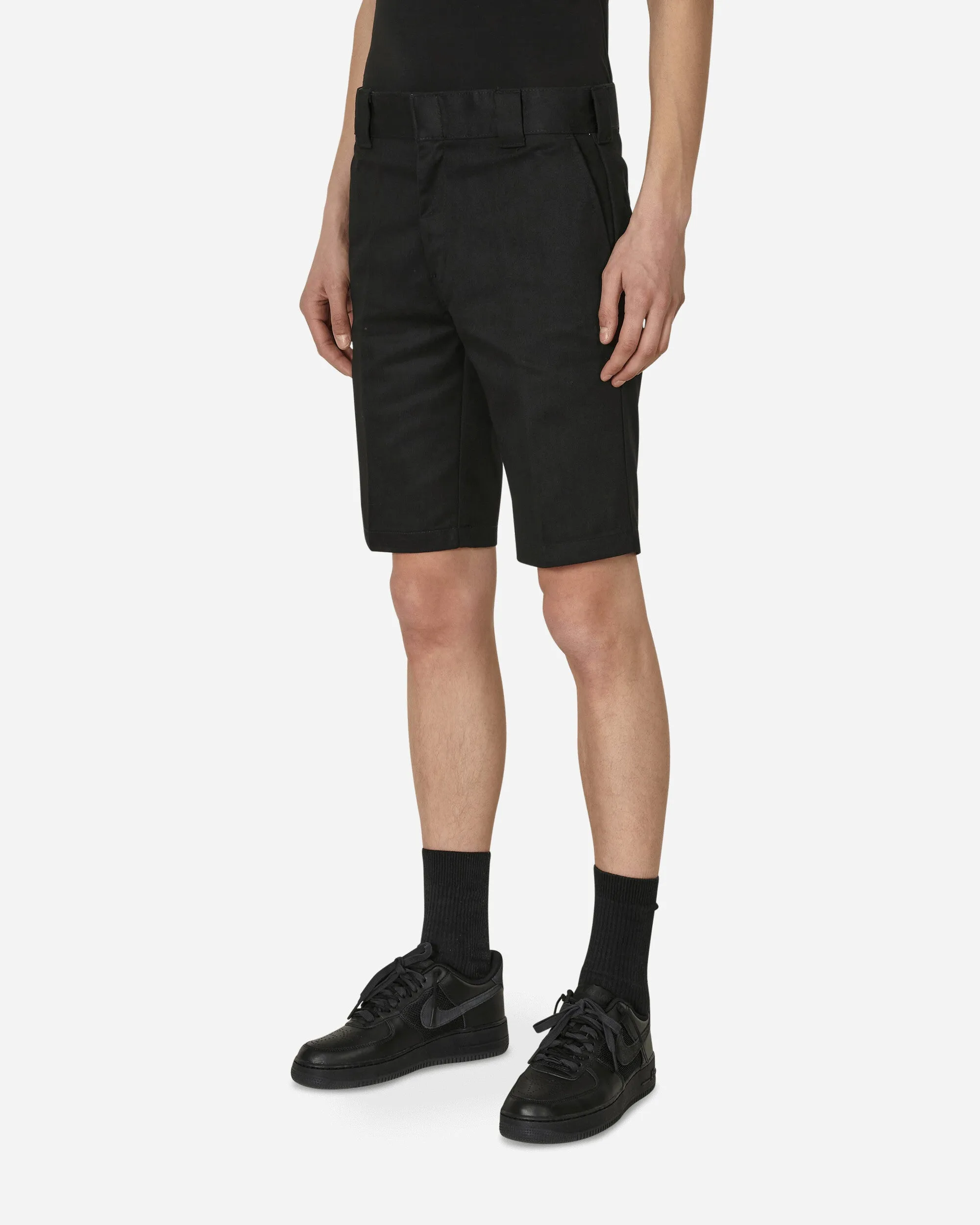 Slim Fit Shorts Schwarz
