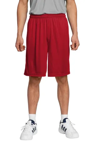Sport-Tek Herren Competitor Feuchtigkeitstransportierende Shorts - Echtes Rot