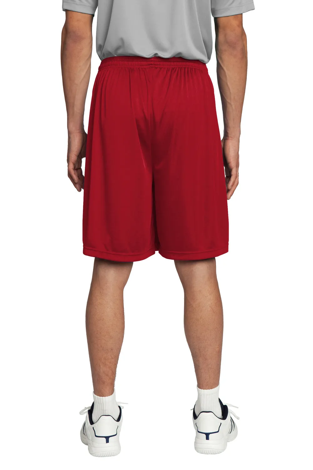 Sport-Tek Herren Competitor Feuchtigkeitstransportierende Shorts - Echtes Rot
