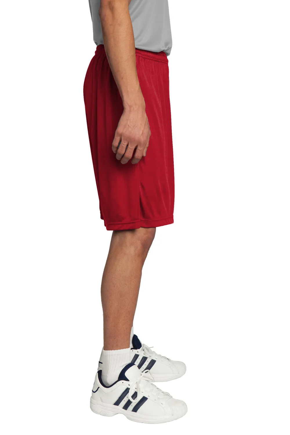 Sport-Tek Herren Competitor Feuchtigkeitstransportierende Shorts - Echtes Rot