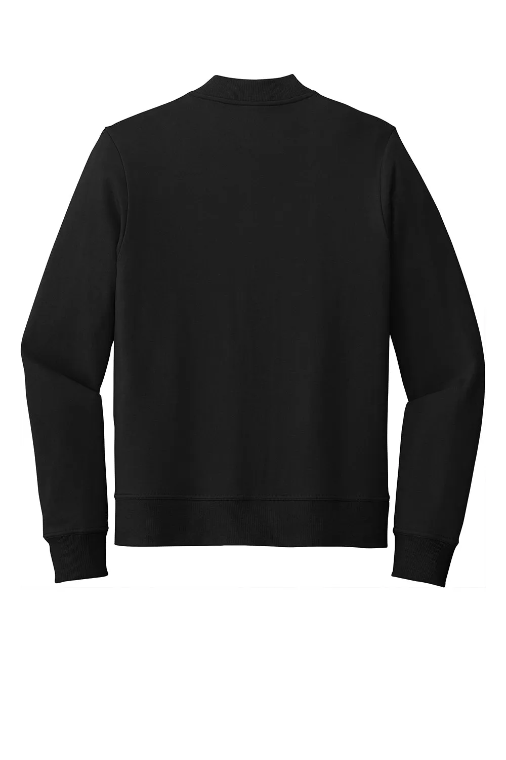 Sport-Tek Herren French Terry Full Zip Bomberjacke - Schwarz