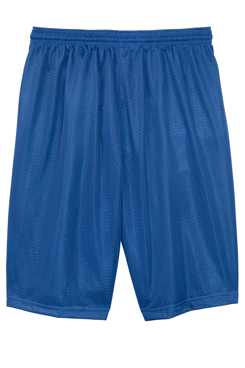 Sport-Tek Herren Feuchtigkeitstransportierende Classic Mesh Lange Shorts - Echtes Königsblau - Ausverkauf
