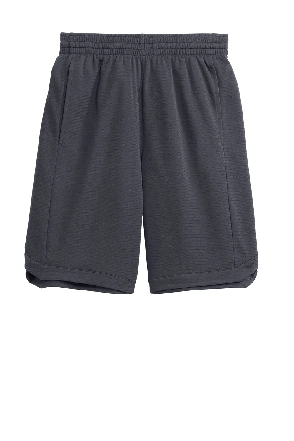 Sport-Tek Herren Position PosiCharge Shorts mit Taschen - Graugrau