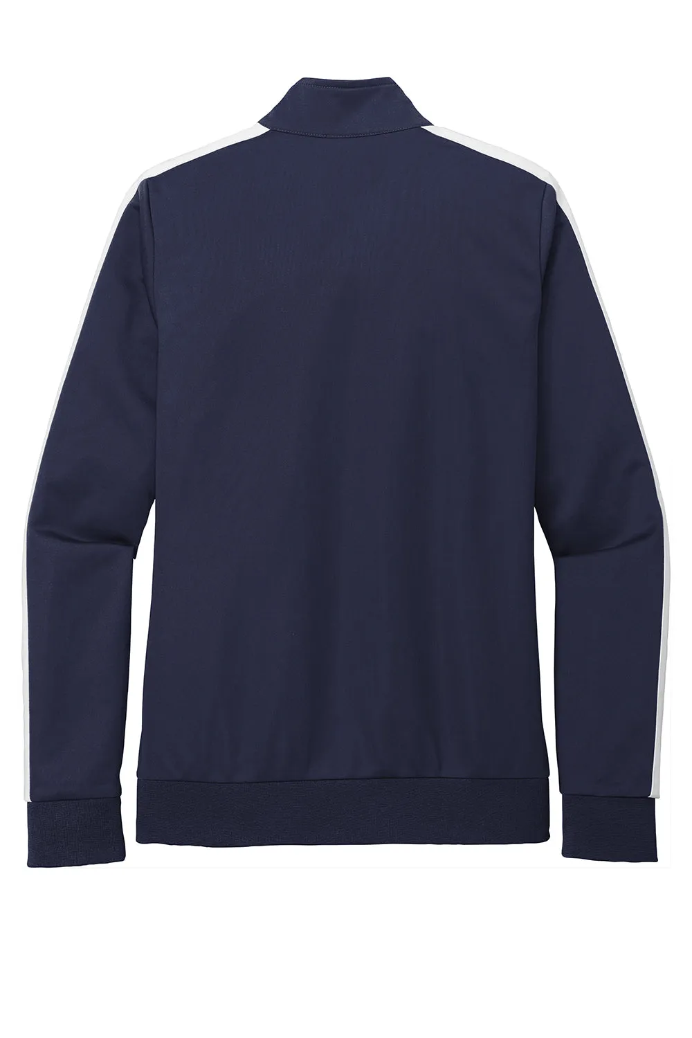Sport-Tek Damen Reißverschluss-Jacke - Marineblau/Weiß