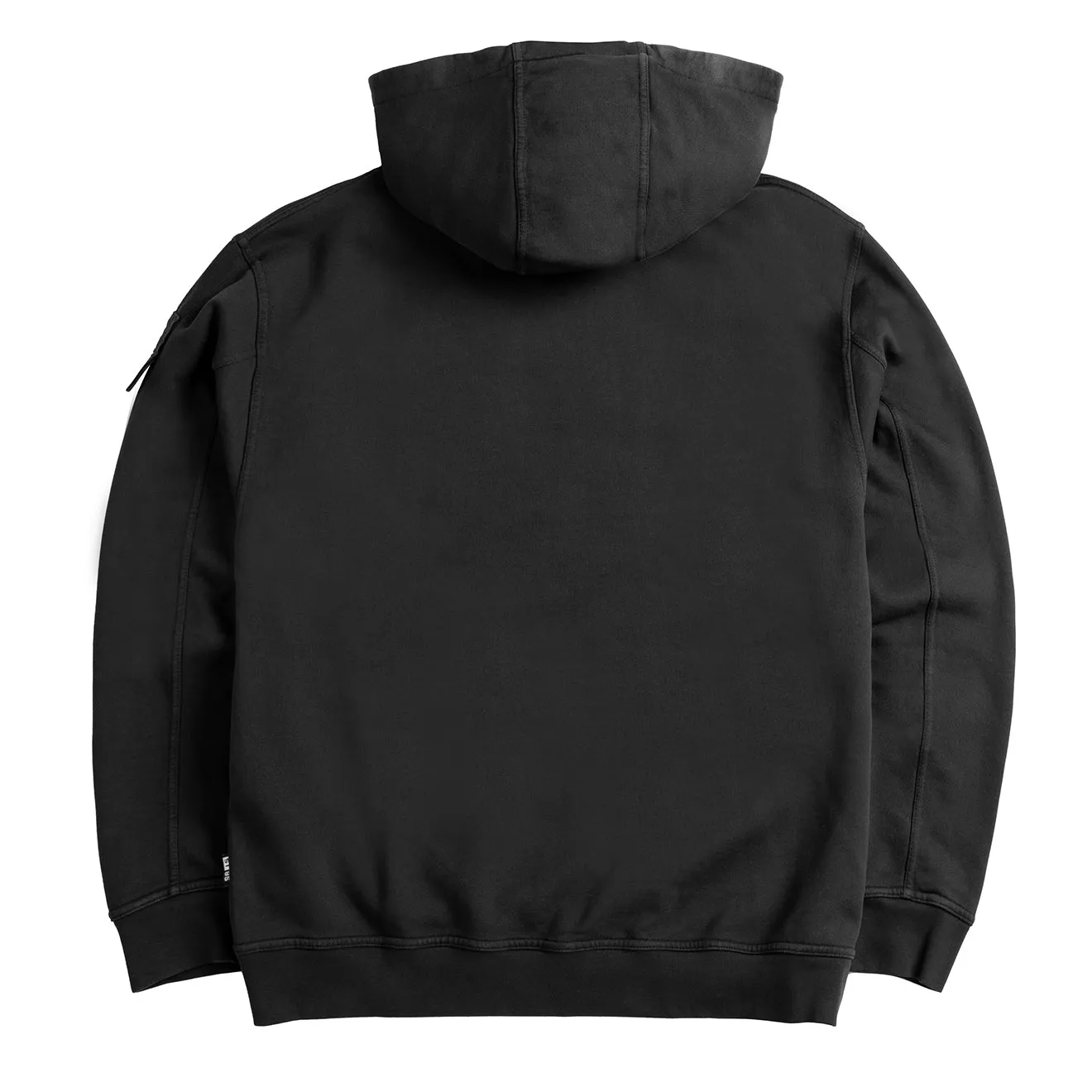 ST95 Sole Nucleo Übergroße Kapuzenpullover Schwarz