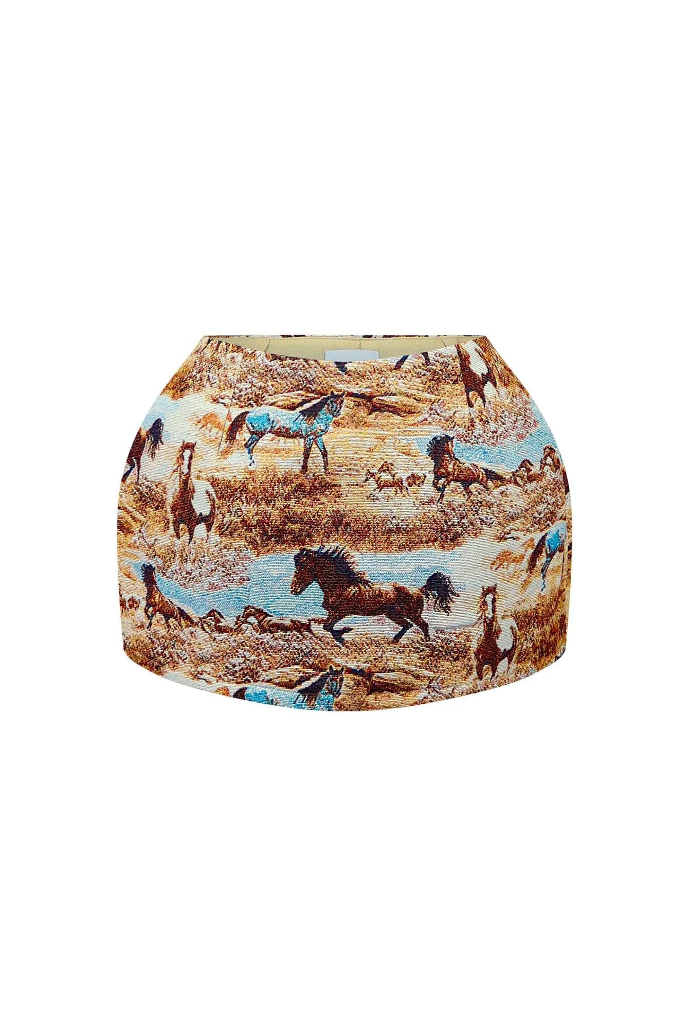 Stallion Print Minirock