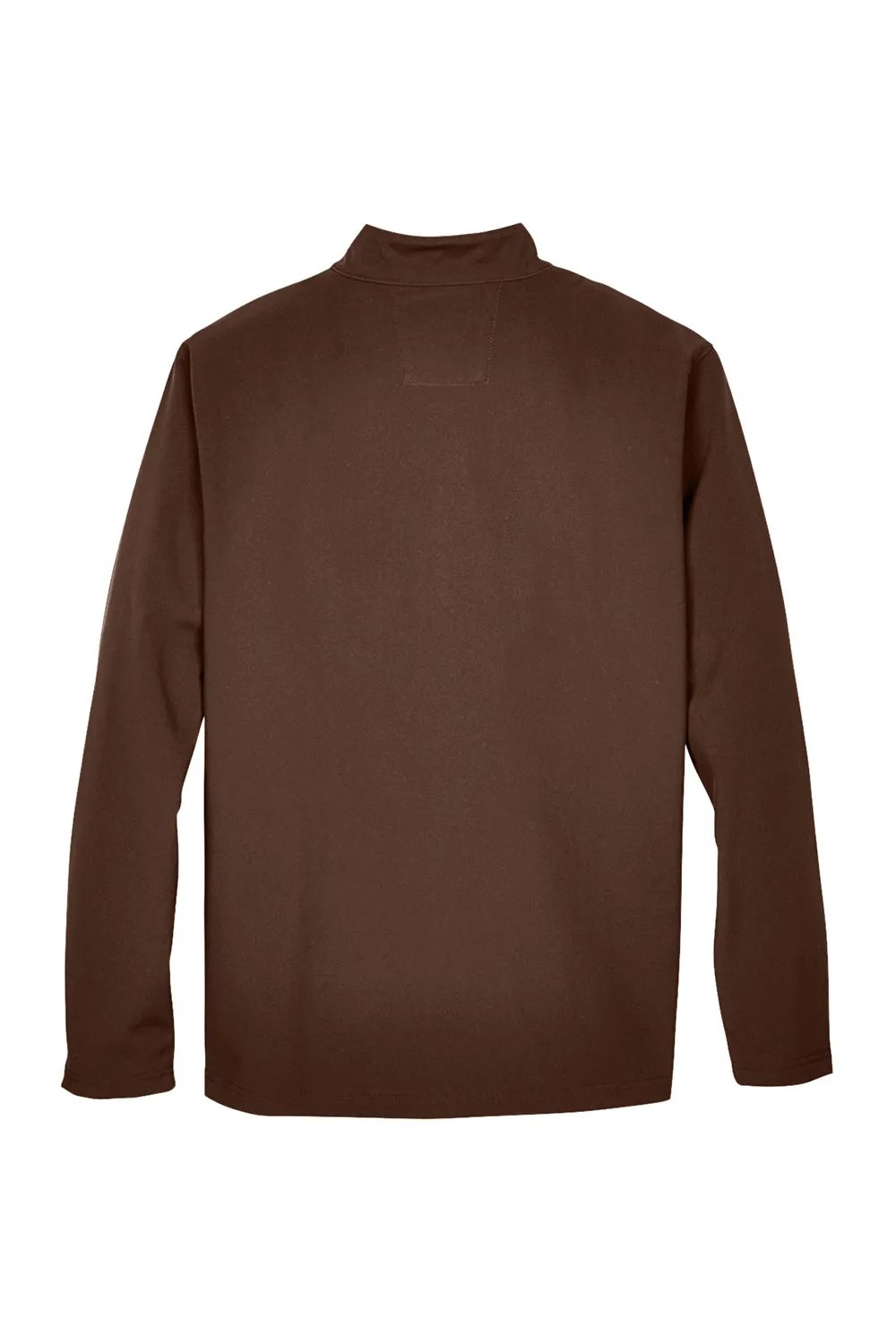 Team 365 Herren Leader Wind- & wasserdichte Reißverschlussjacke - Dunkelbraun
