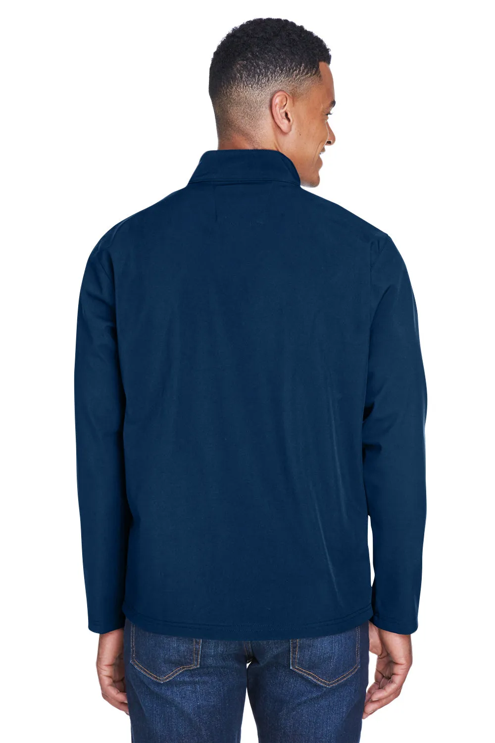 Team 365 Herren Leader Wind- und wasserdichte Reißverschlussjacke - Dunkelmarineblau