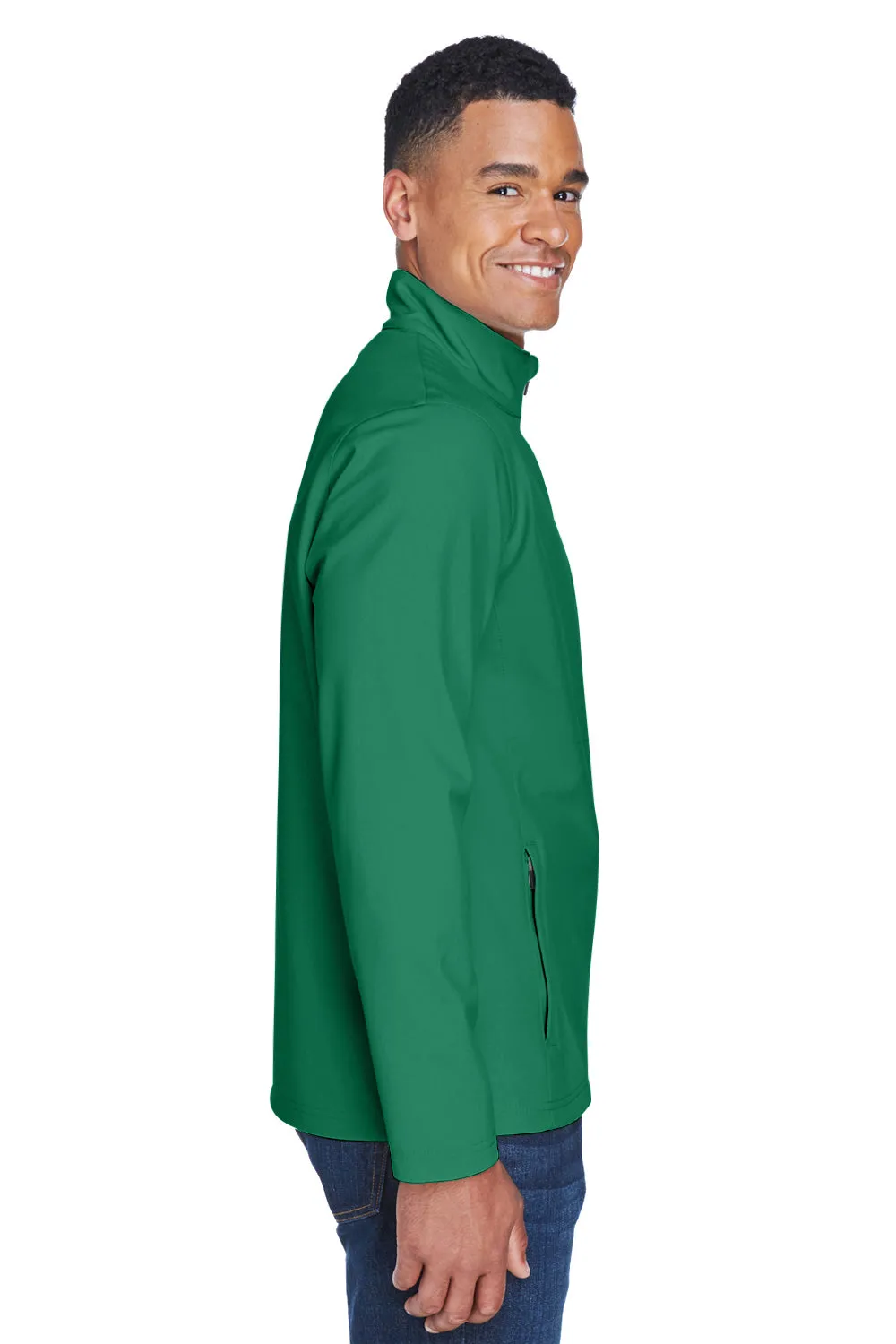 Team 365 Herren Leader Wind- & wasserdichte Reißverschlussjacke - Kelly Grün