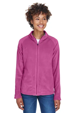 Team 365 Damen Campus Pill Resistant Microfleece Full-Zip Jacke - Wohltätigkeitsrosa